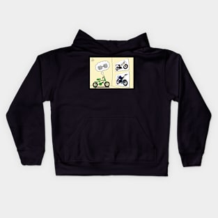 When I grow up Kids Hoodie